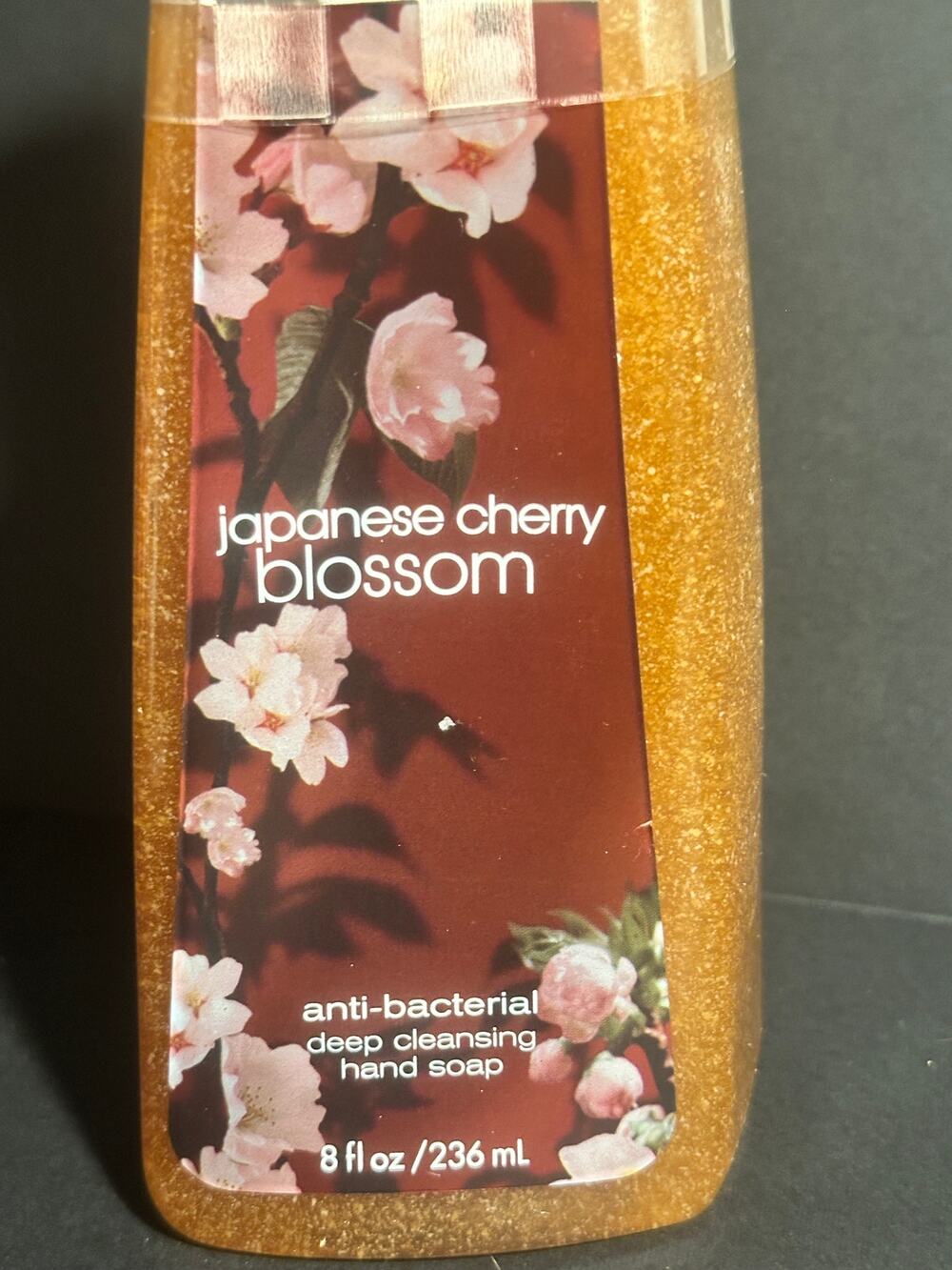 NOS Bath & Body Works Japanese Cherry Blossom hand soap 8 oz sealed